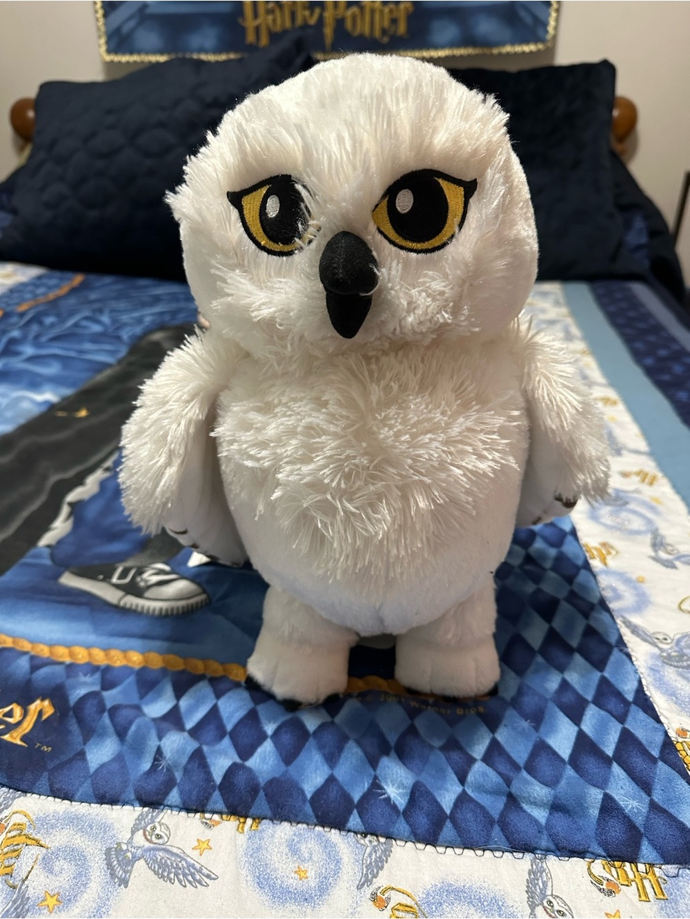 Harry Potter -. Hedwig Build a Bear Toy - White Owl Stuffed Animal